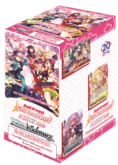 Bang Dream! Girls Band Party! Multi-Live Booster Box (English Edition)